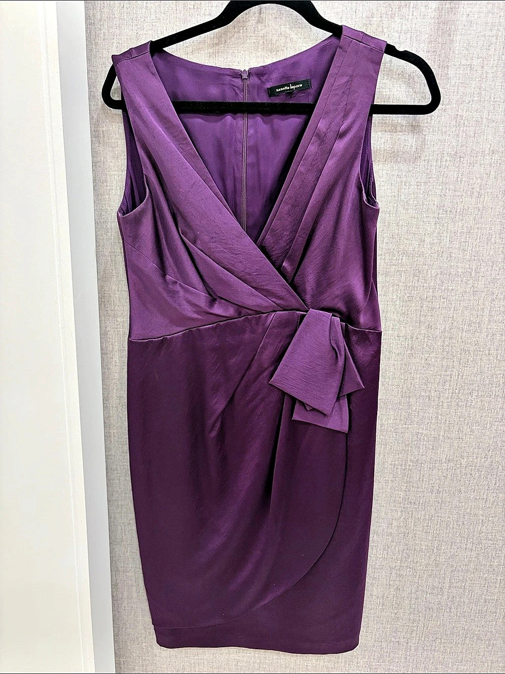 Nanette Lepore Wrap Dress in Purple Size 8 Like New